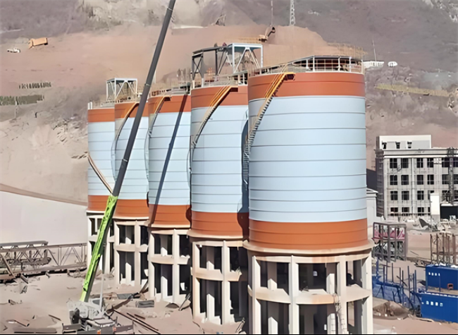 昌洒镇高架钢板仓