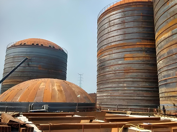 昌洒镇焦粉钢板仓